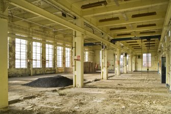 Interior view of machine shop.