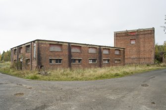 View from SSW of the weak sulphuric acid tank farm block with the spent acid storage block adjacent.