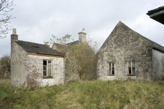 View from S of outbuildings to Ditch farmstead.