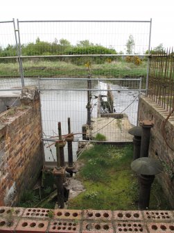 View of Weir across Motray, looking north east.