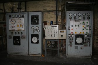 Interior. Building 4, first floor, Control panel, Broke Recovery.