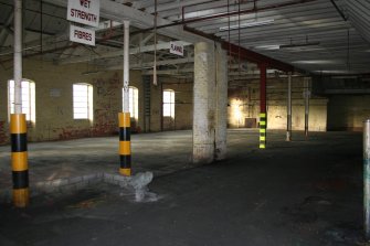 Interior. Building, Building 15, first floor. Looking north west.