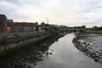 General view of the north end of the site, looking west over the Motray Water.