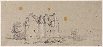 Drawing of Barcaldine Castle.