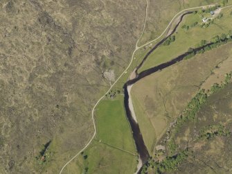 General oblique aerial view of the Heights of Kinlochewe, taken from the SW.