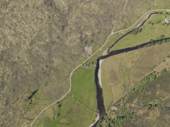 General oblique aerial view of the Heights of Kinlochewe, taken from the S.