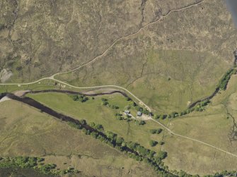 General oblique aerial view of the Heights of Kinlochewe, taken from the SE.