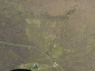 Oblique aerial view centred on the sheepfold, taken from the S.