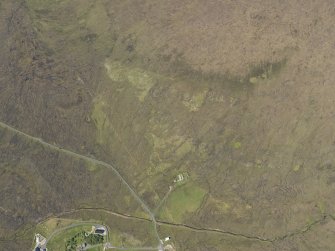 Oblique aerial view centred on the sheepfold, taken from the S.