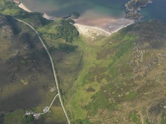 General oblique aerial view of Fisherfield, taken from the ENE.