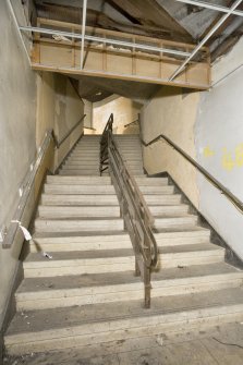Interior. Gallery main staircase.
