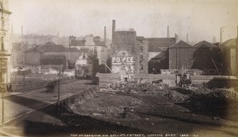 General view
Titled: 'Top of Seagate and Gellatly Street, looking East. 1879. J.V'.
