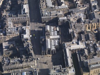 Oblique aerial view centred on the Cathedral, taken from the WSW.