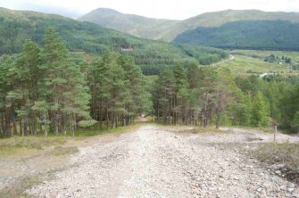 A photograph of Tyndrum lead mines.