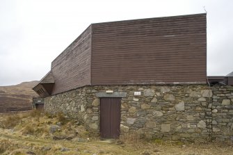 View of Ben Lawers Visitor Centre, taken from SSE