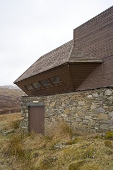 Ben Lawers Visitors Centre, detail of SW corner