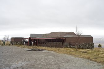 View of Ben Lawers Visitors Centre, taken from W