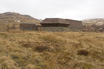 View of Ben Lawers Visitors Centre, taken from SW