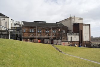 Vintner Street, Tun room and spirit receivers, view from W