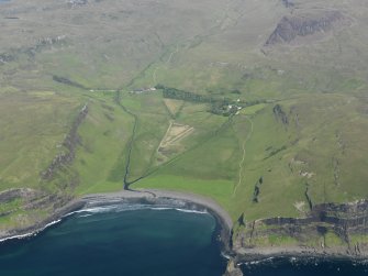 General oblique aerial view looking towards Talisker House, taken from the W.