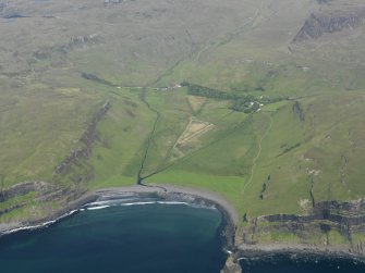 General oblique aerial view looking towards Talisker House, taken from the W.