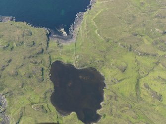 Oblique aerial view centred on Loch na h-Airde, taken from the SSE.
