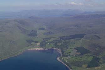 General oblique aerial view of Applecross, taken from the SW.