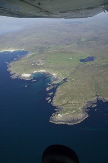 General oblique aerial view of Ardnamurchan lighthouse, taken from the W.