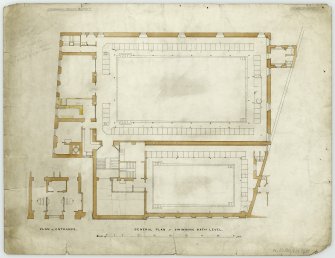 Digital copy of Infirmary Street Public Baths -Sheet 2 of 2 -Plan at Swimming Bath Level
u.s.   u.d.