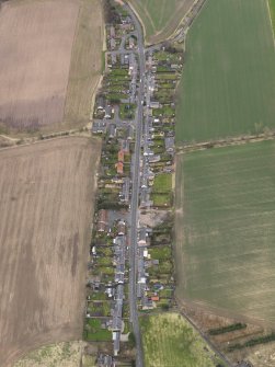 Oblique aerial view centred on the village, taken from the WSW.