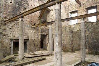 Interior. Ground floor, entrance hall from SW