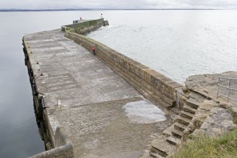 View from N showing North Pier.