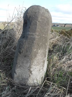 View of milestone from S.