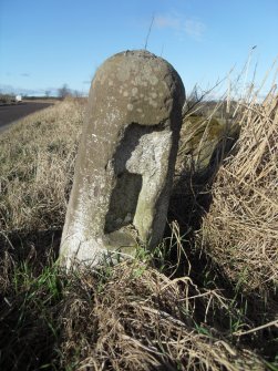 View of milestone from E.