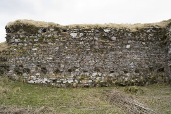 Great Hall, S wall, view from N