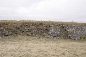 S wall, view from centre of courtyard (panorama image 20)