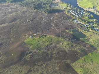 General oblique aerial view of The Ord, Lairg, taken from the SSW.