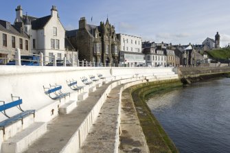 S Harbour and Shore Street, view from NNE