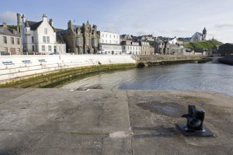 S Harbour and Shore Street, view from N