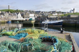 Main Harbour, Macduff, view from NNW