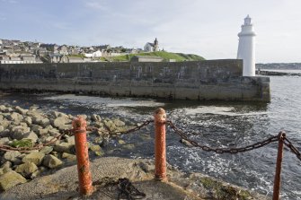 Lighthouse pier, view from NE