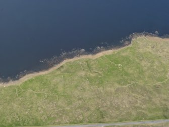 Oblique aerial view of the field systems, looking ENE.