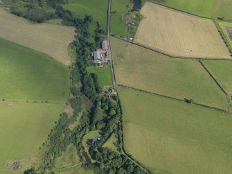 Oblique aerial view, taken from the SSE.