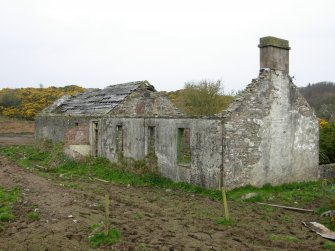 Craigberoch, S range and house. View from E.