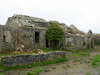 Craigberoch, S range and house. View from NE.