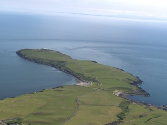 General oblique aerial view of the Mull of Galloway, taken from the NNW.