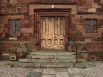 Detail of doorway.