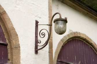 Detail of wall lamp