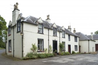 NW cottages, view from NW
