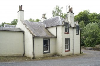 NW cottages, view from N